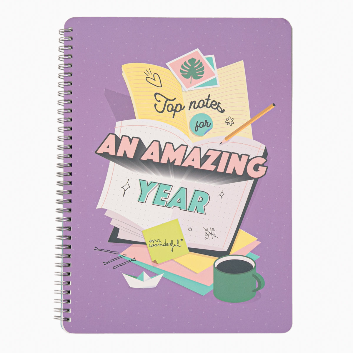 A4 notebook - Top notes for an amazing year