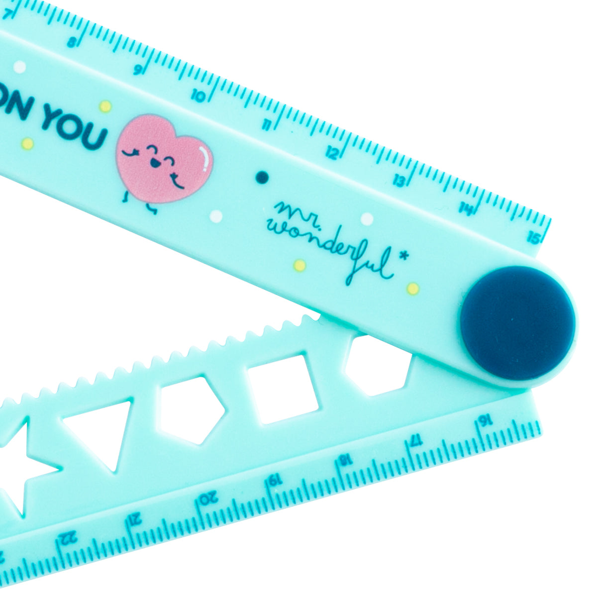 Foldable ruler - Happiness looks good on you