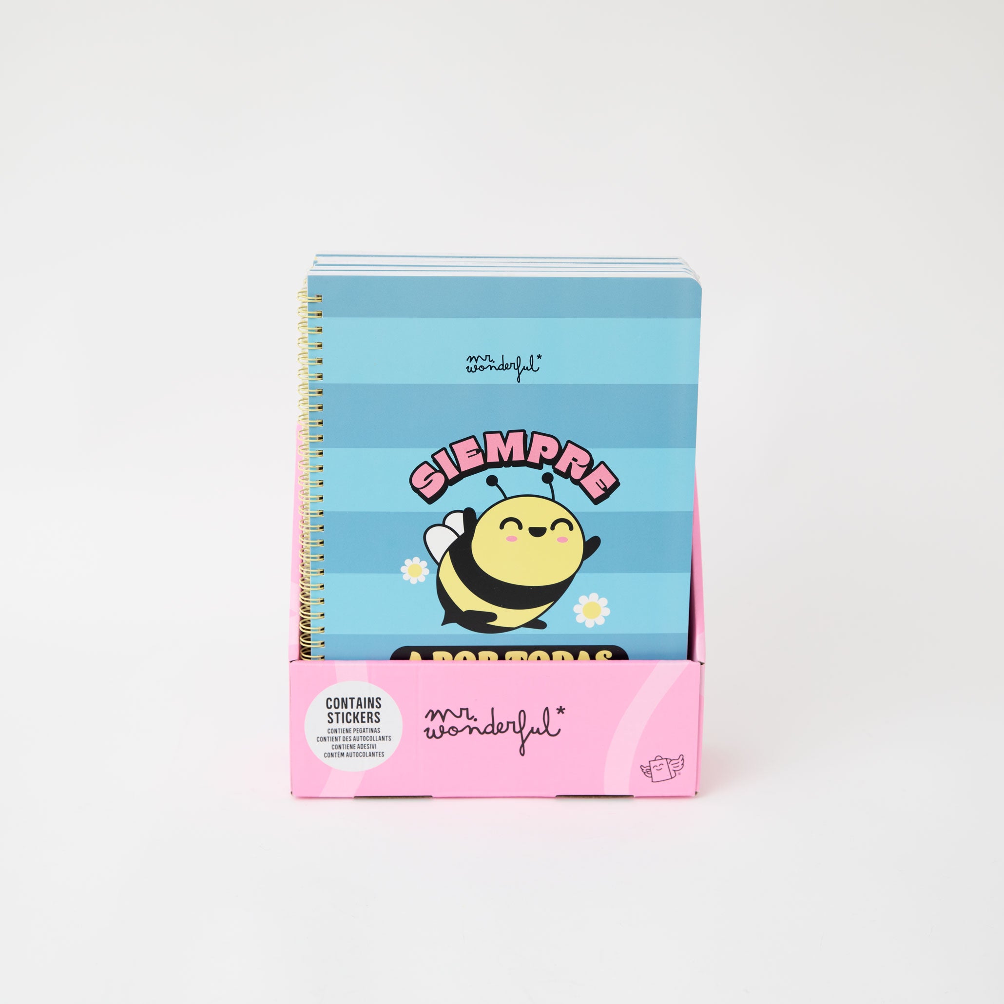 Libreta A4 Abeja - Siempre a por todas