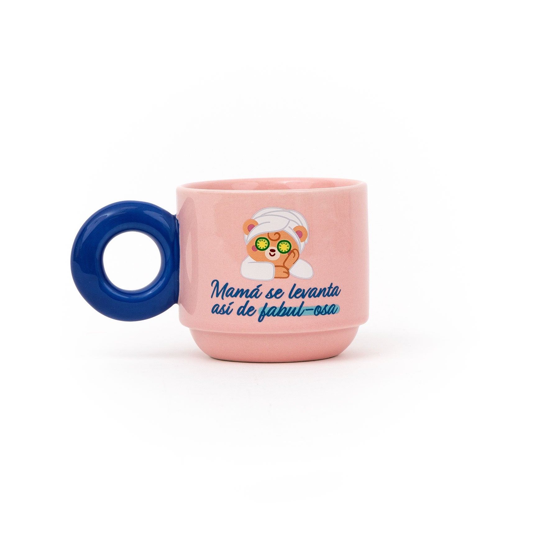 Taza apilable - Mamá se levanta así de fabulosa