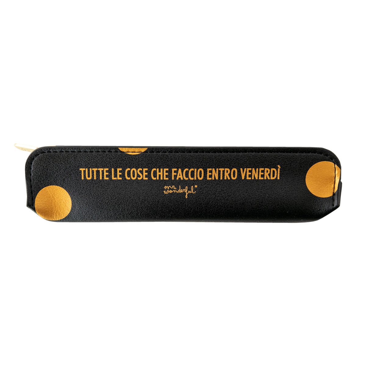 Set di scrittura Black&Gold - Tutte le cose che faccio entro venerdi