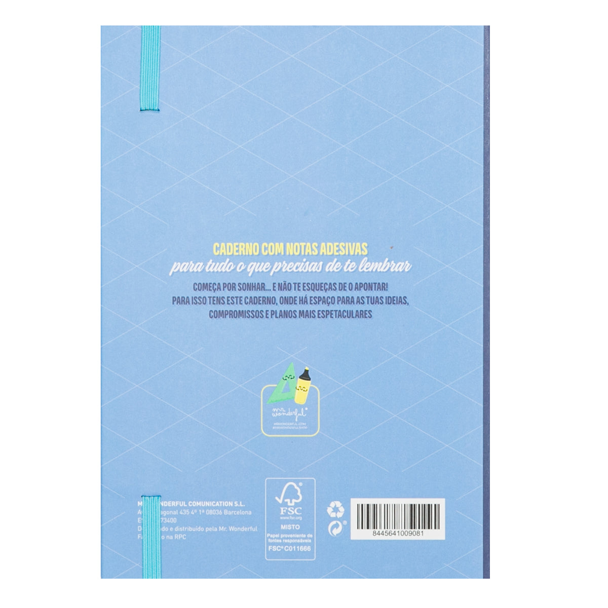 Caderno com notas auto-agrupadas - Tudo o que tenho para lembrar 