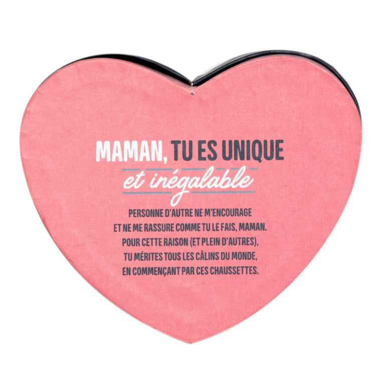 Chaussettes Taille 35-38 - Une maman, on n'en a qu'une, et des comme moi, il n'en existe aucune