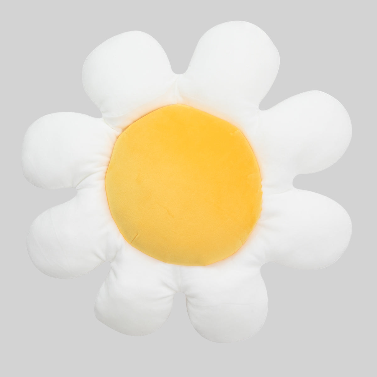 Cojín suave de peluche de Mr. Wonderful con forma de margarita