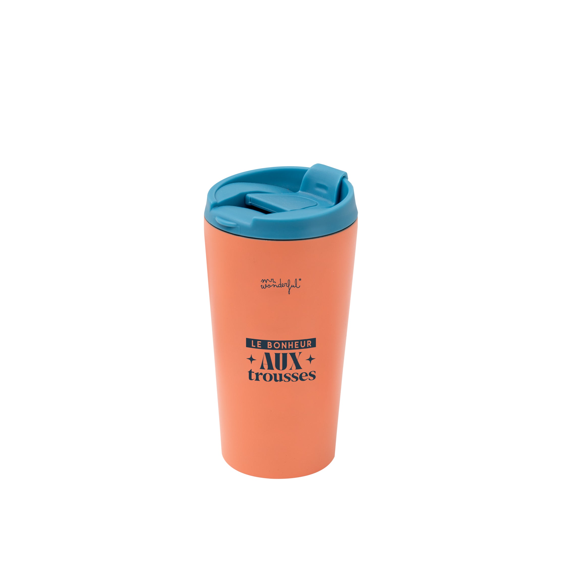 Mug take away thermique - Le bonheur aux trousses