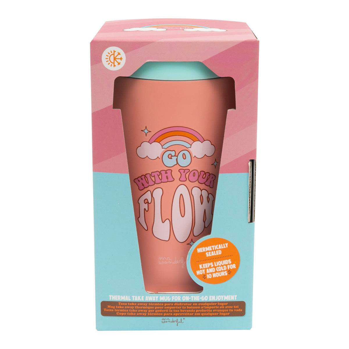 Thermal take away cup - Go with your flow.
