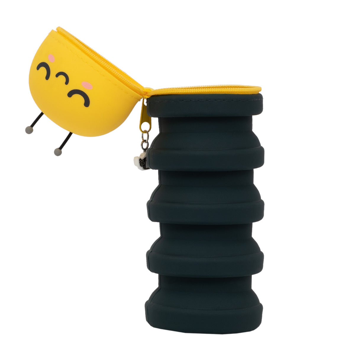 Extendable silicone pencil case - Bee.
