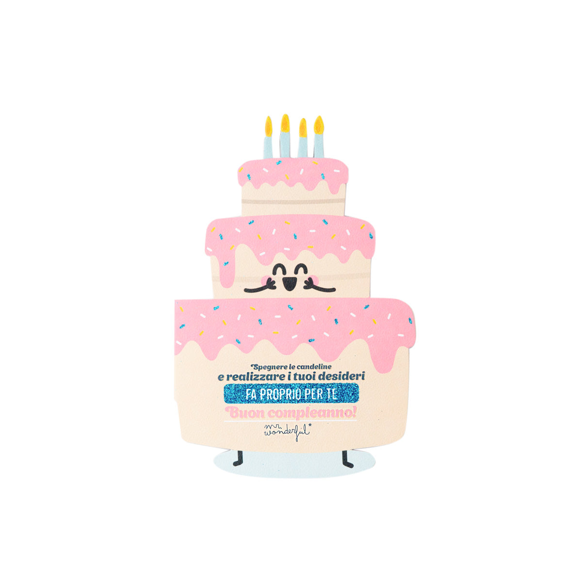 Biglietto compleanno - Il compleanno ti sta una meraviglia