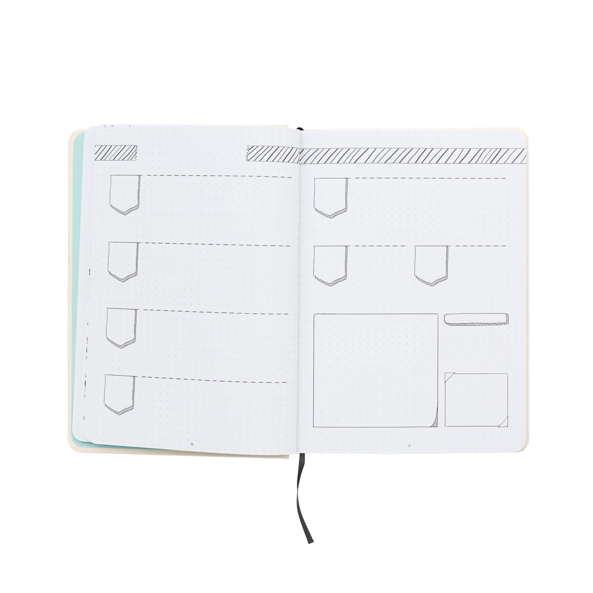 Agenda sin fechas tipo bullet de Mr. Wonderful