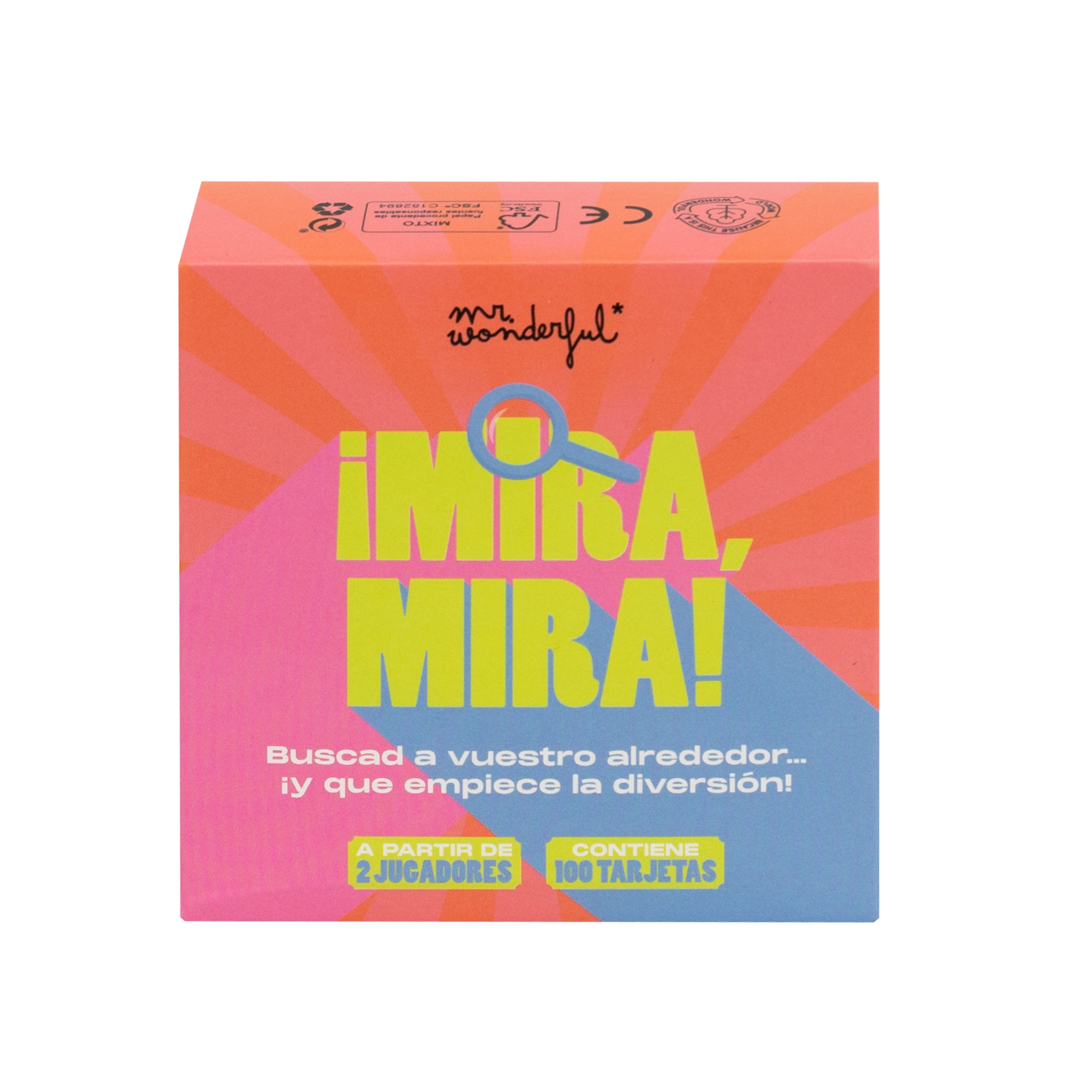 Juego de cartas - ¡Mira, mira!