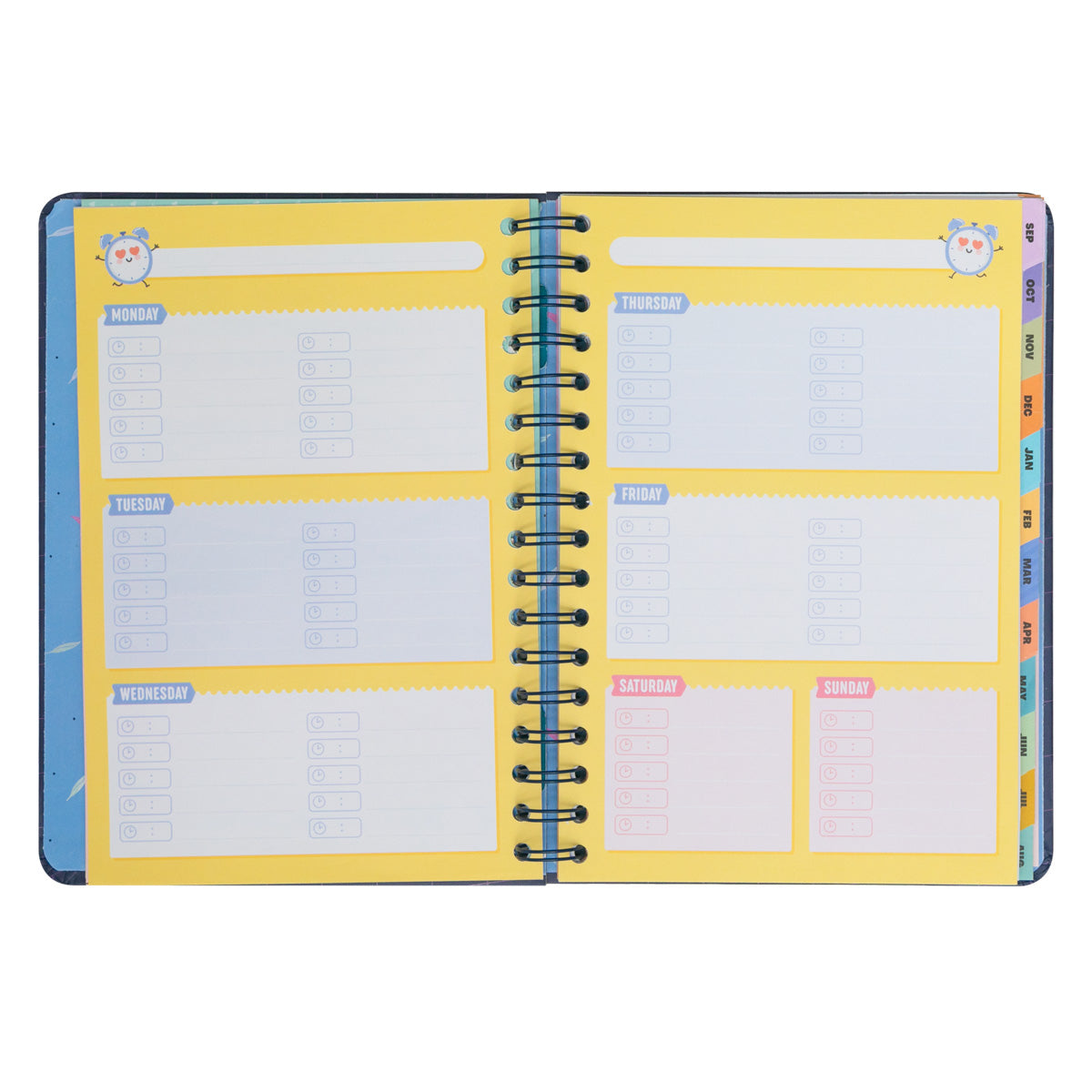 Wonder Diary 2024-25 Week view - Promising plans and fulfilling dreams.