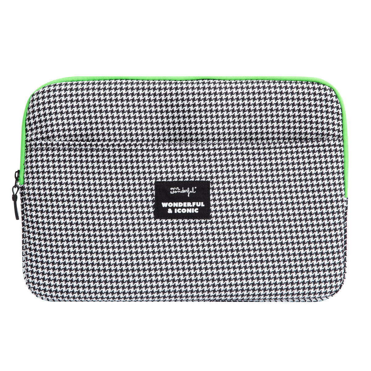 Laptop sleeve 13-14" houndstooth - Wonderful & iconic
