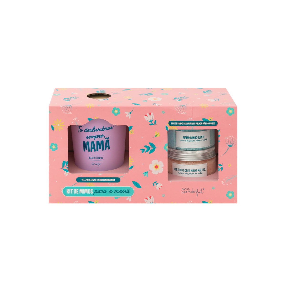 Carte avec bracelet - Que le monde entier le sache: je t'aime et je t'adore, maman 
