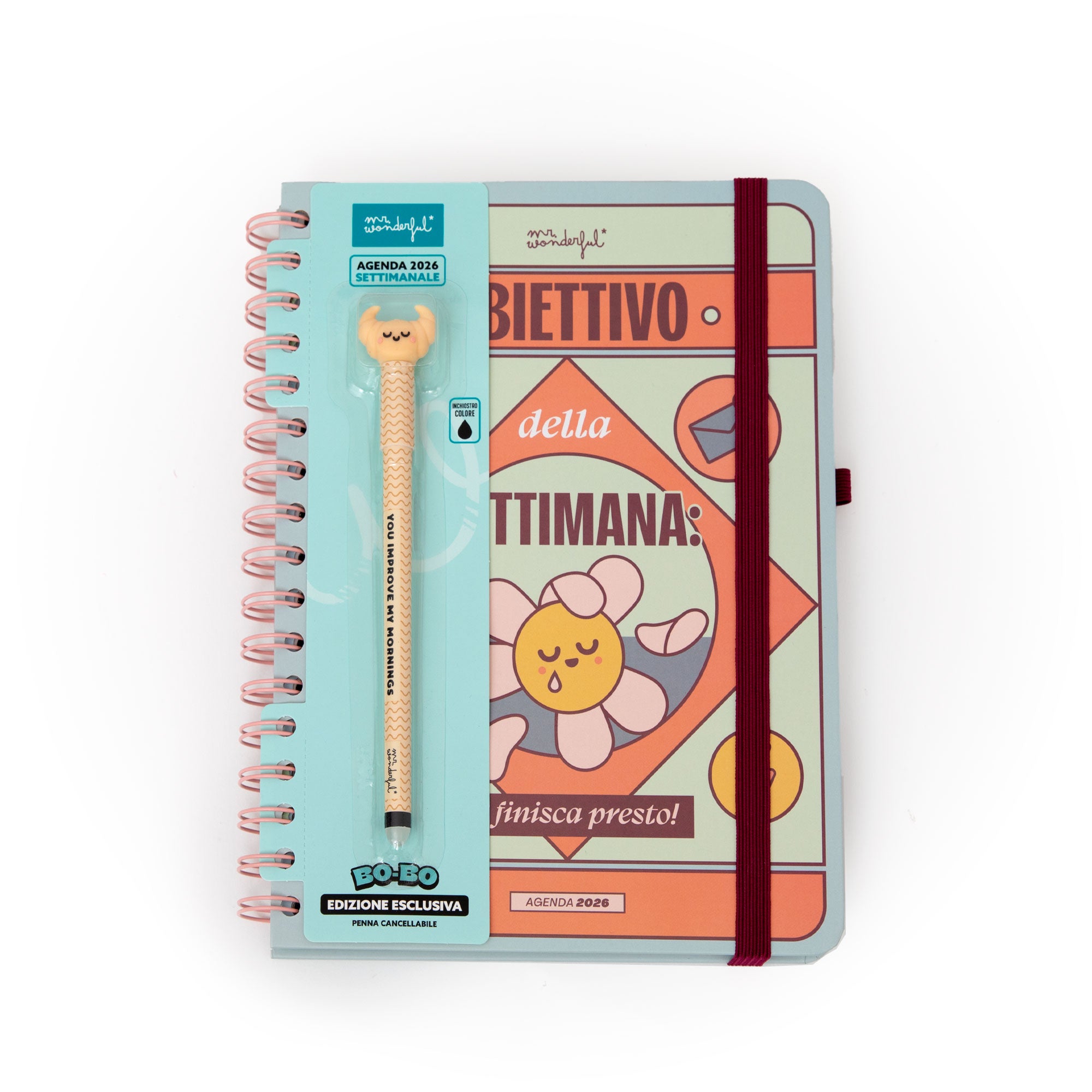 Agenda Wonder 2026 Settimanale | Mr.Wonderful