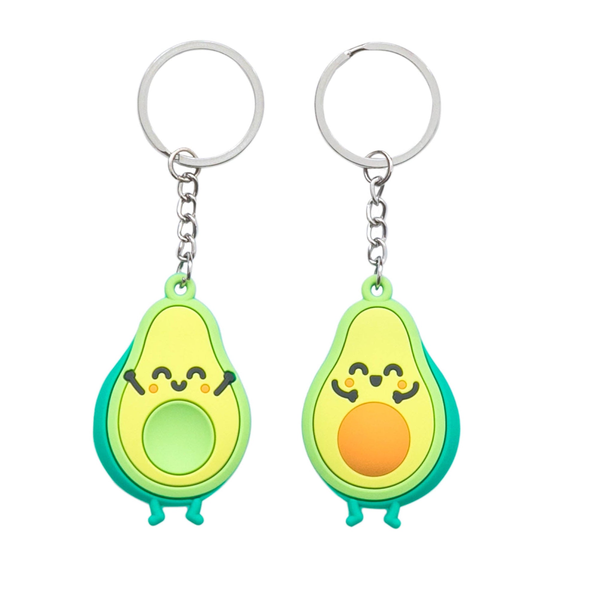 Set de 2 llaveros aguacate Mr. Wonderful para personas que encajan a la perfección (inglés)