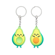 Set de 2 llaveros aguacate Mr. Wonderful - Tú me completas