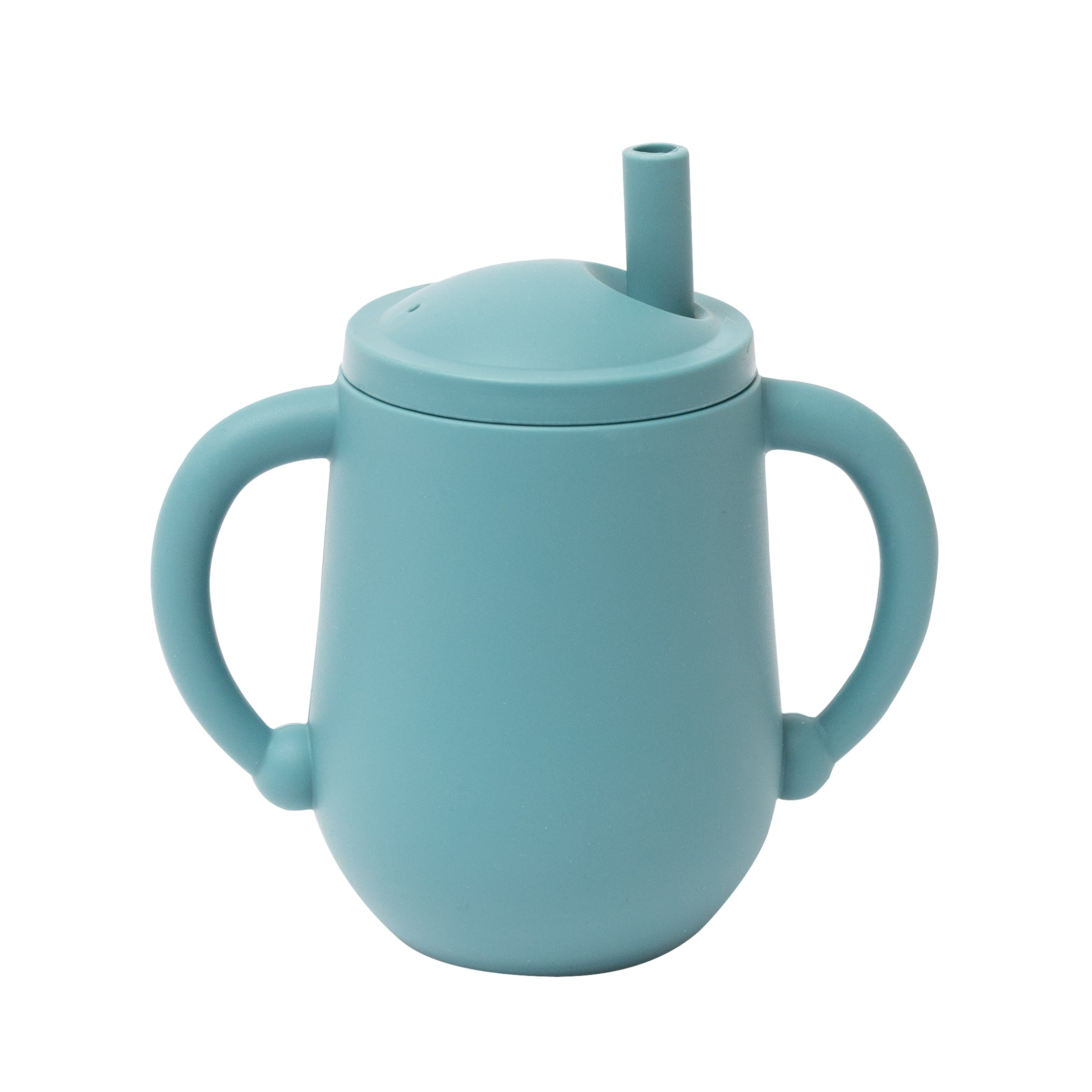 Spill-proof baby cup - Blue elephant