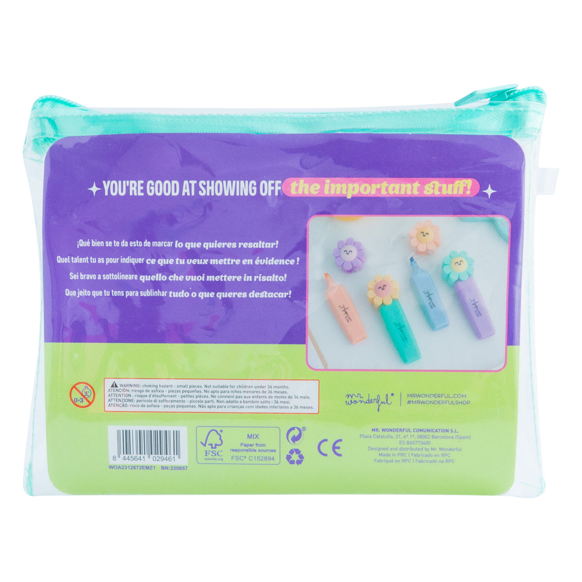 Set of 4 highlighters for your best ideas