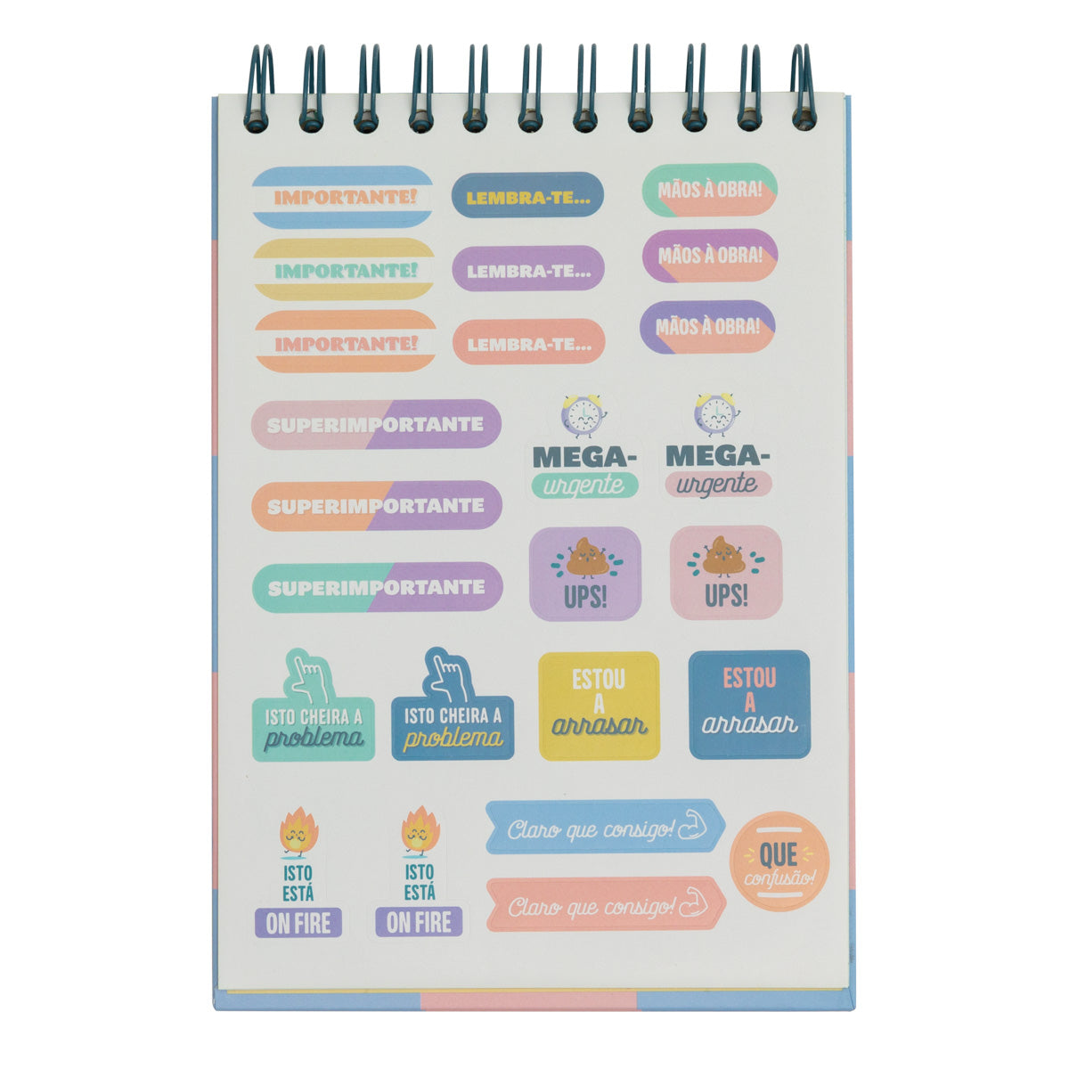 Organizador vertical diário - Muitos dias, muitos planos