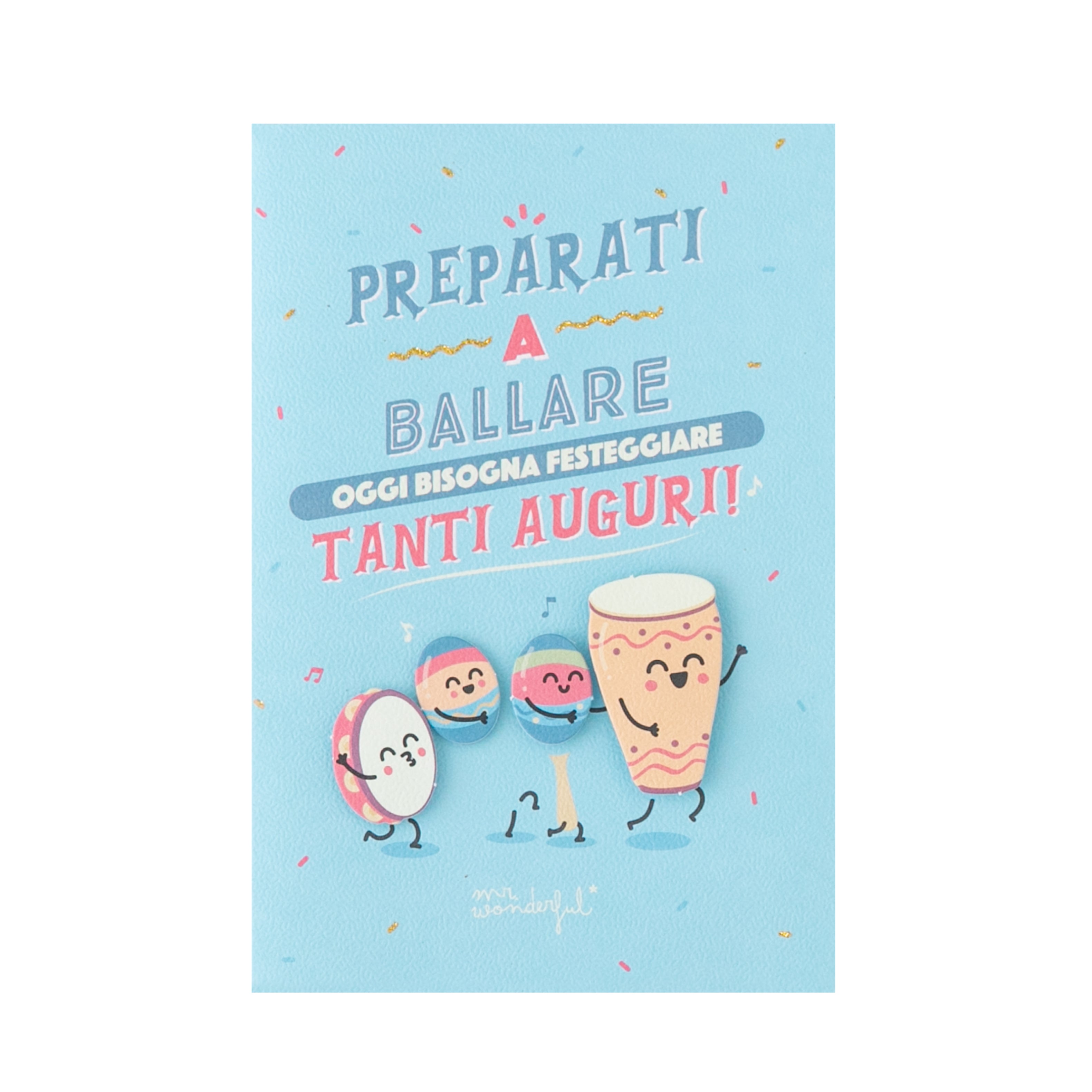 Biglietto d'auguri - Preparati a ballare
