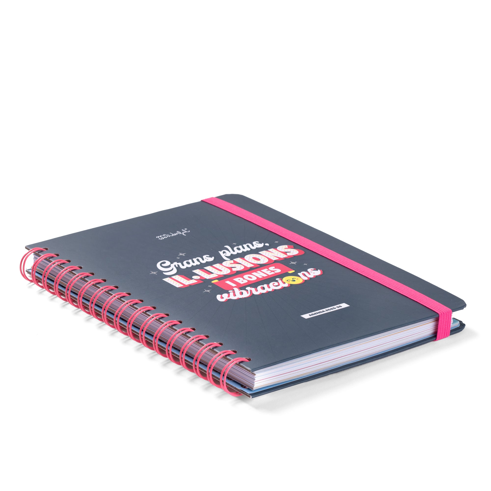 Agenda Wonder 2025-26 Setmanal - Grans plans, il·lusions i bones vibracions