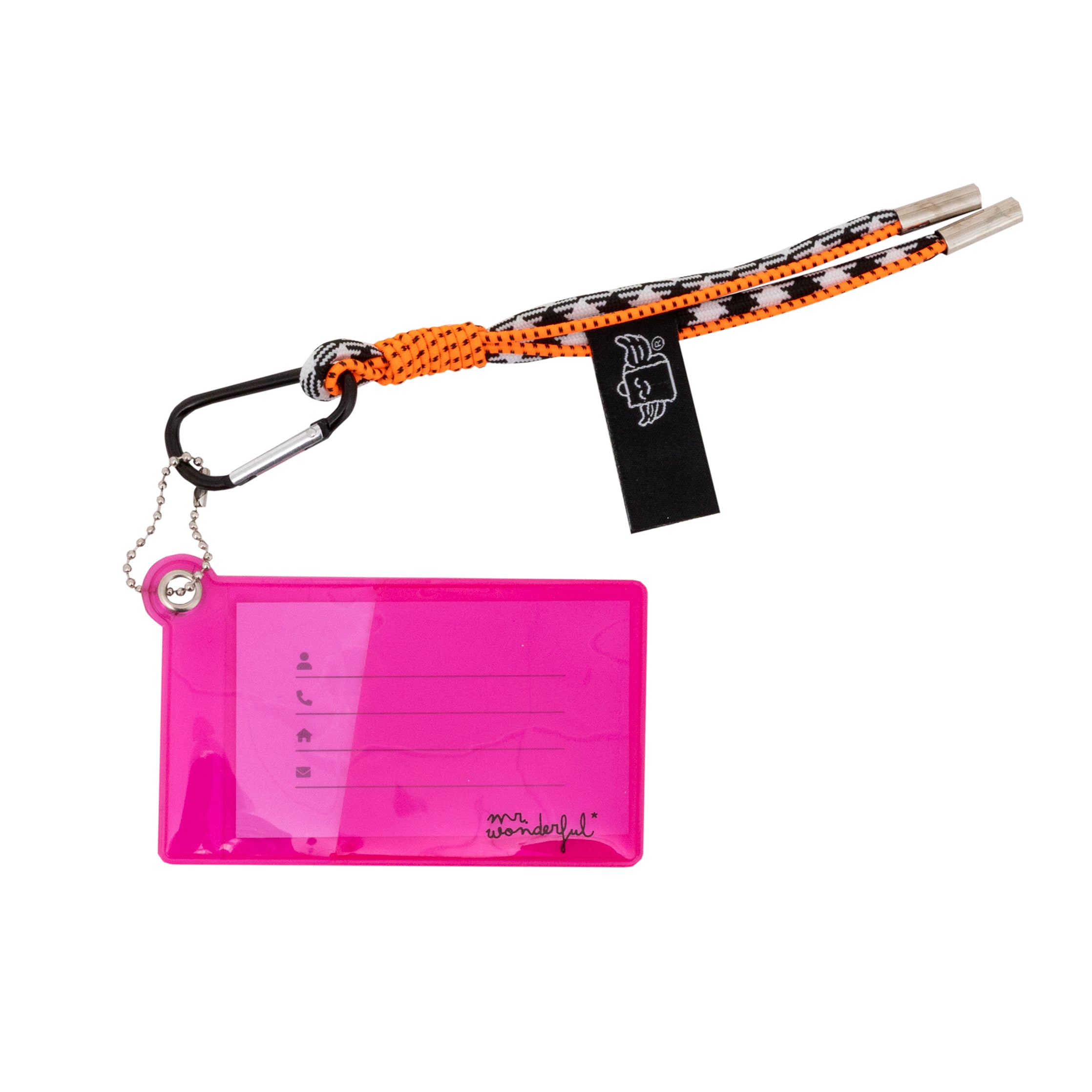 Clip-on backpack accessory - Fuchsia