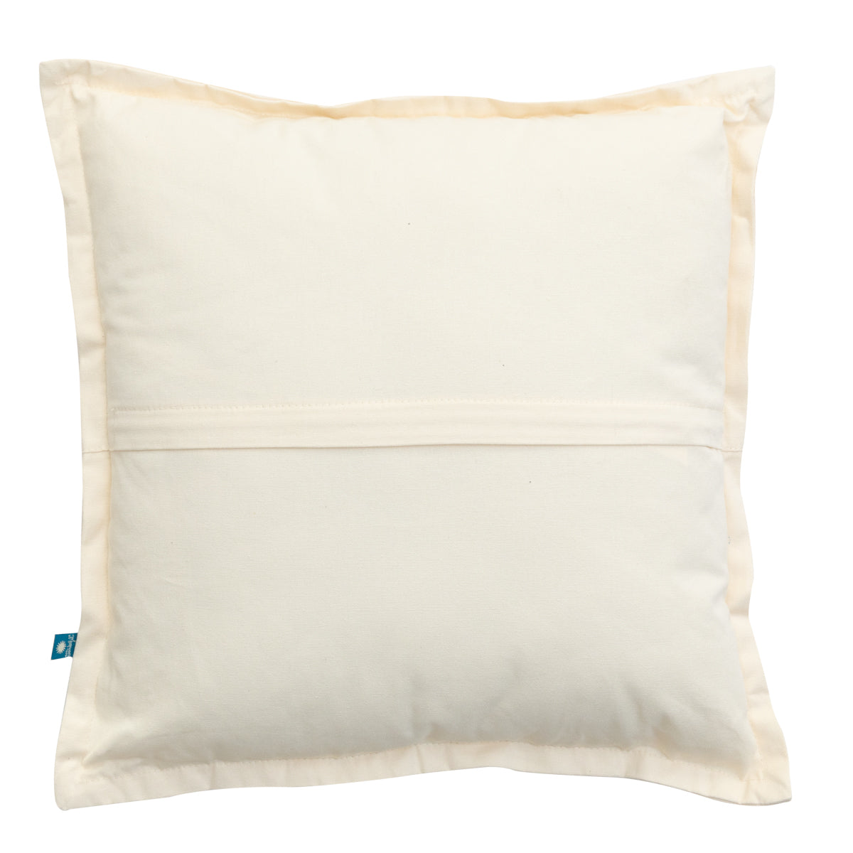 Coussin brodé orange - L'amour de soi est votre super pouvoir