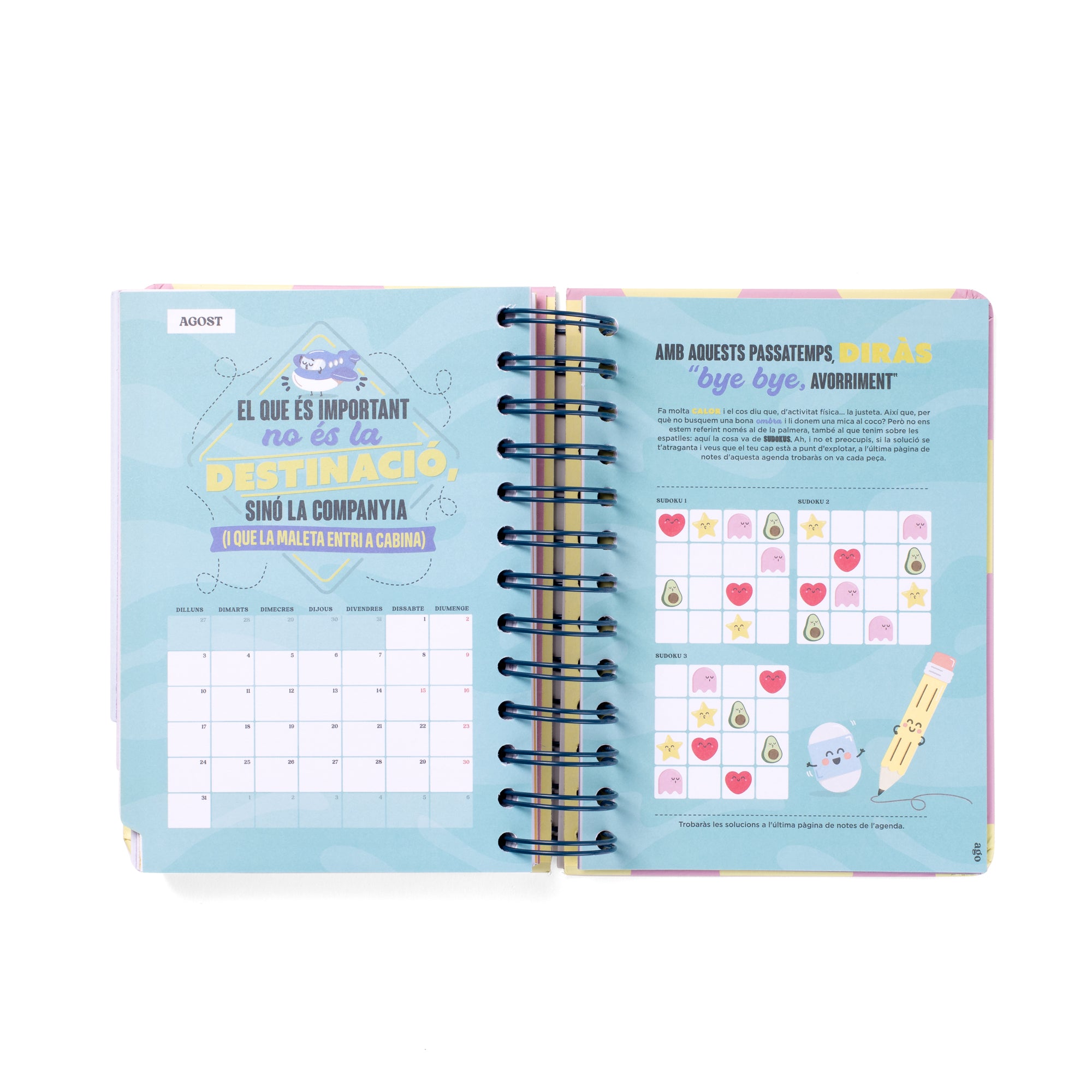 Agenda Wonder petita 2025-26 Diària - Gran dia a la vista (Català)