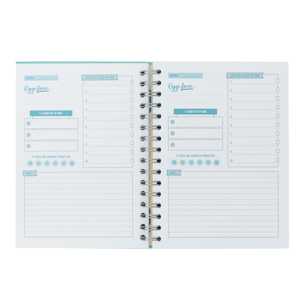 Planner di produttività - Programmi, sogni e tante sfide