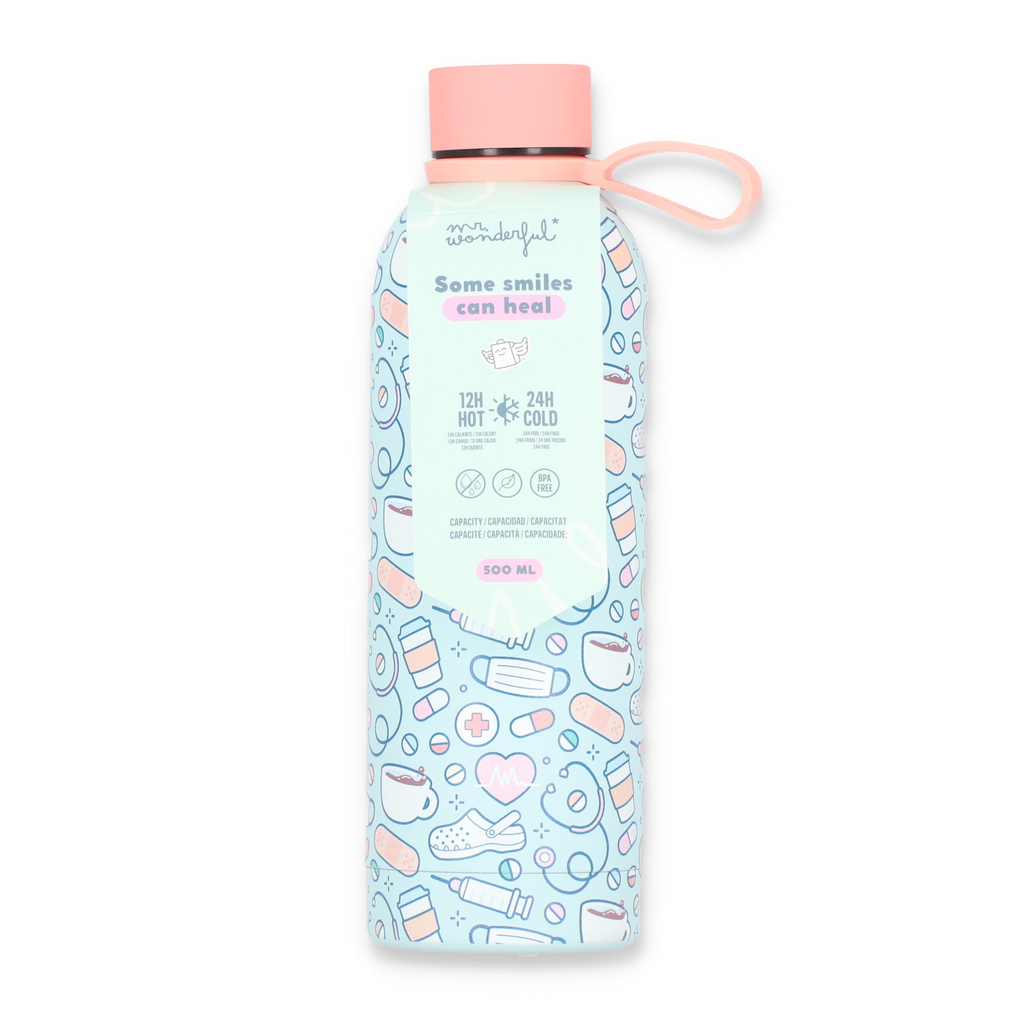 Thermal bottle 500ml - Pattern for healthcare staff
