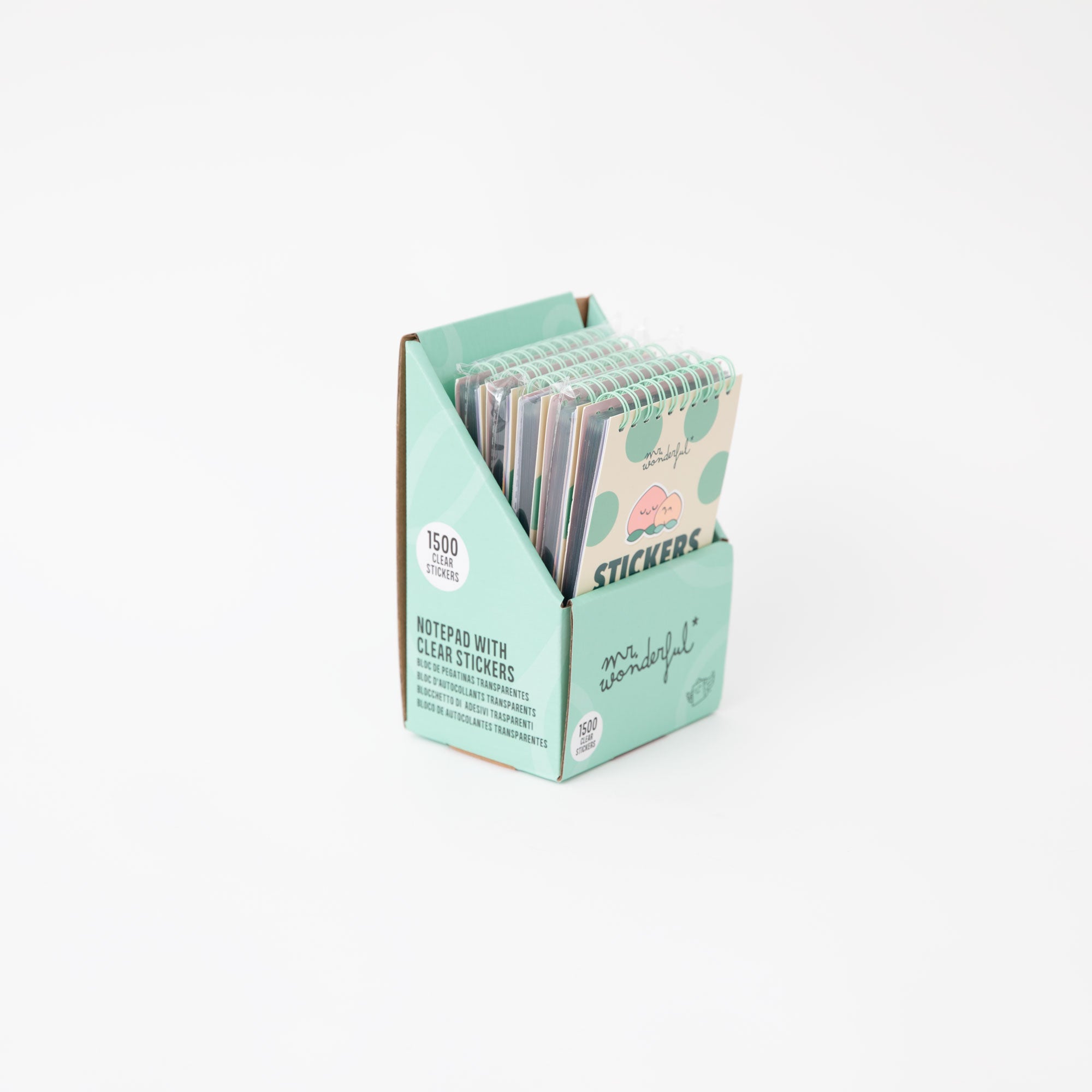 Block de pegatinas transparentes - Stickers & fun