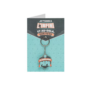 Cartão com teclas - Je t'aime ao l'infini et au-delà, car tu és le meilleur papa 