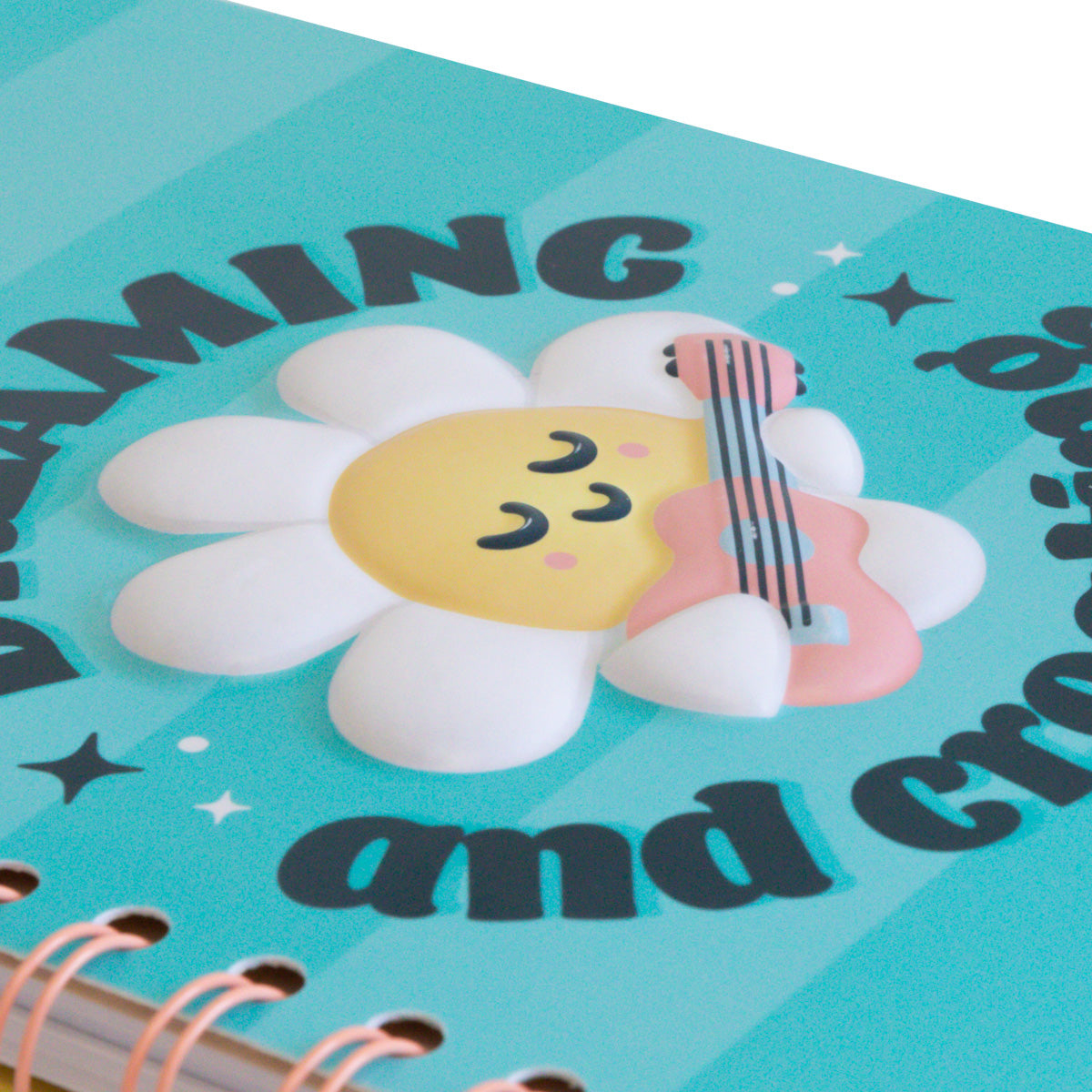 Libreta A5 Margarita 3D - Dreaming and creating.