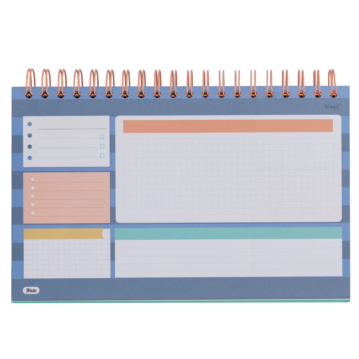 Planner settimanale e mensile - Comincio da subito. So che ce la farò!