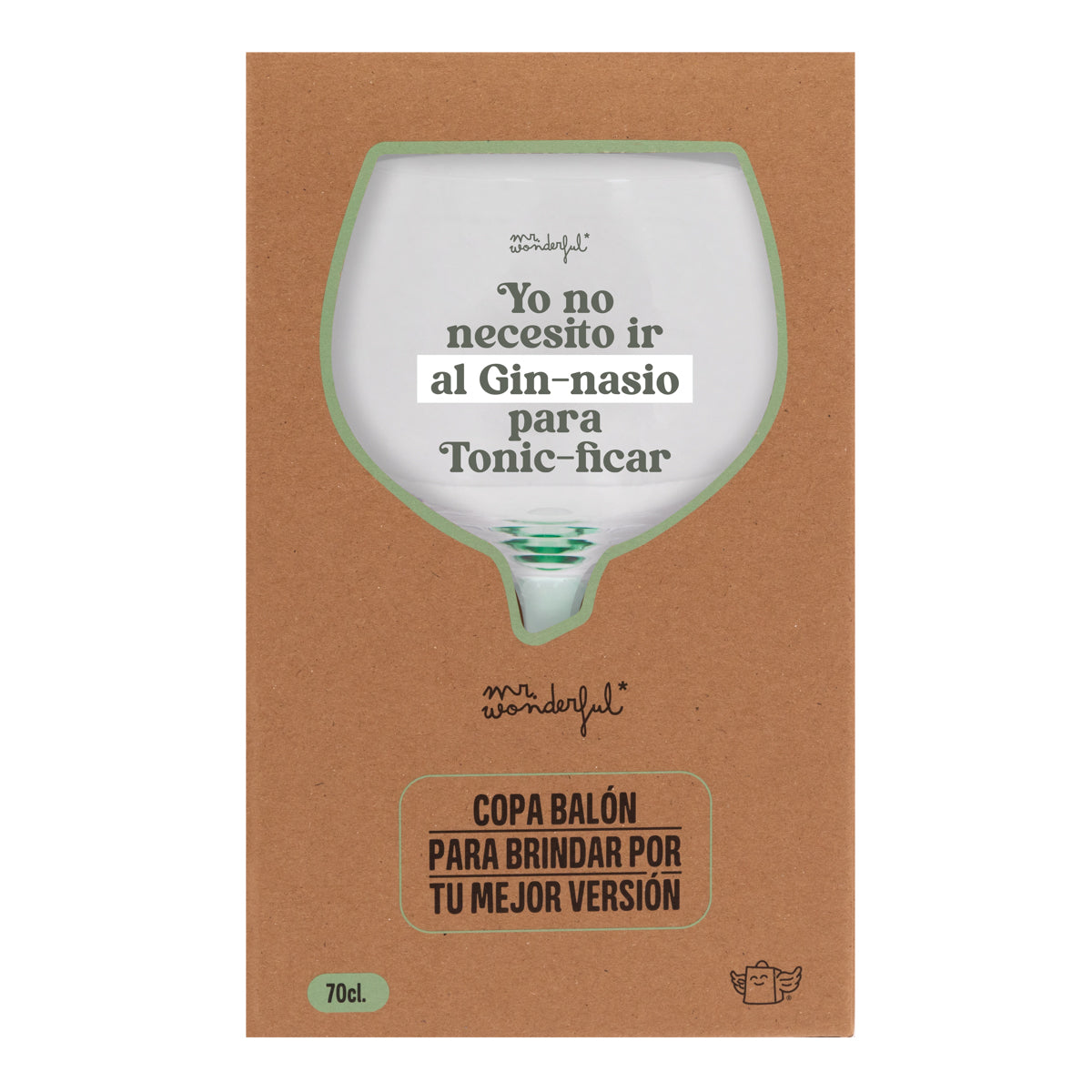 Copa de balón - Yo no necesito ir al Gin-nasio para Tonic-ficar
