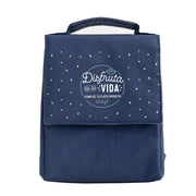 Bolsa porta alimentos con frase Mr. Wonderful - Disfruta de la vida