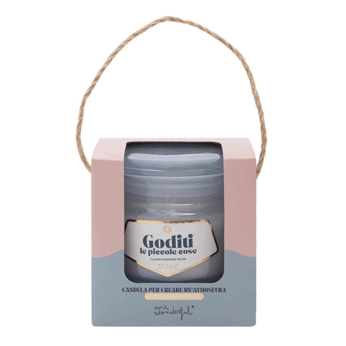 Candela profumata - Goditi le piccole cose