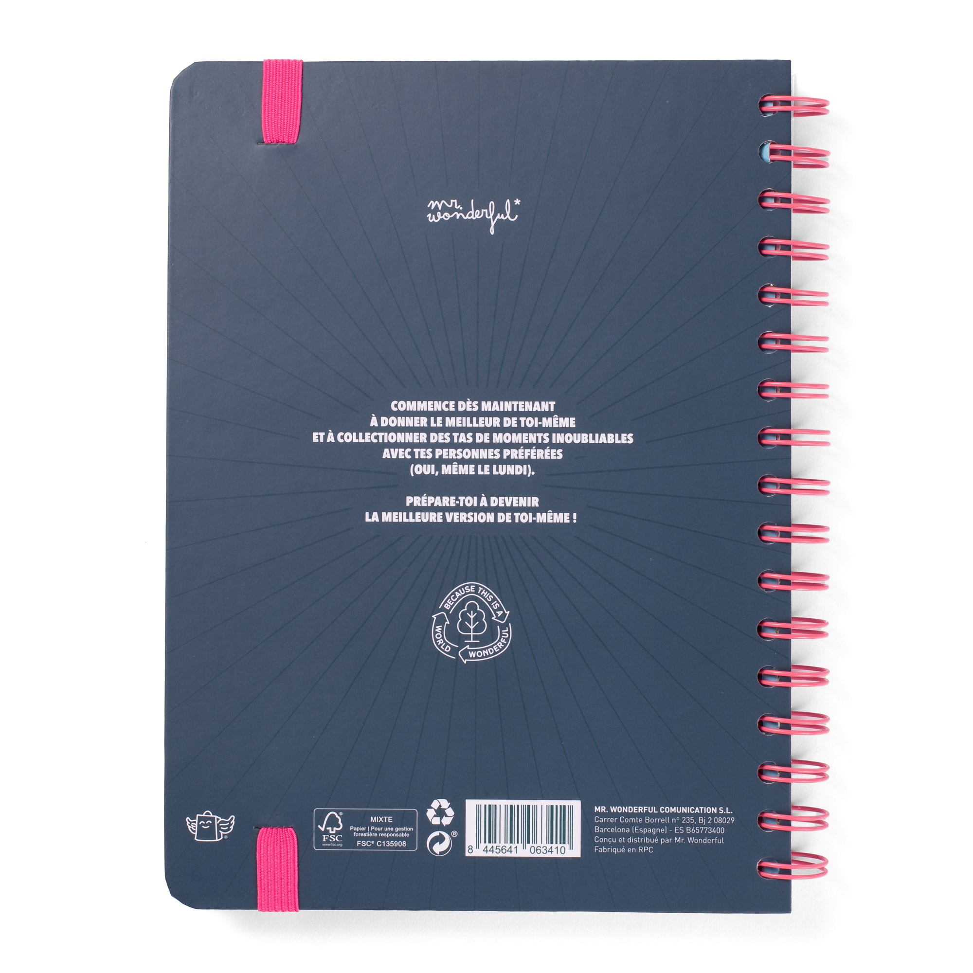 Agenda Merveilleux 2025-26 Semainier - Des projets passionnants et une motivation maximale 