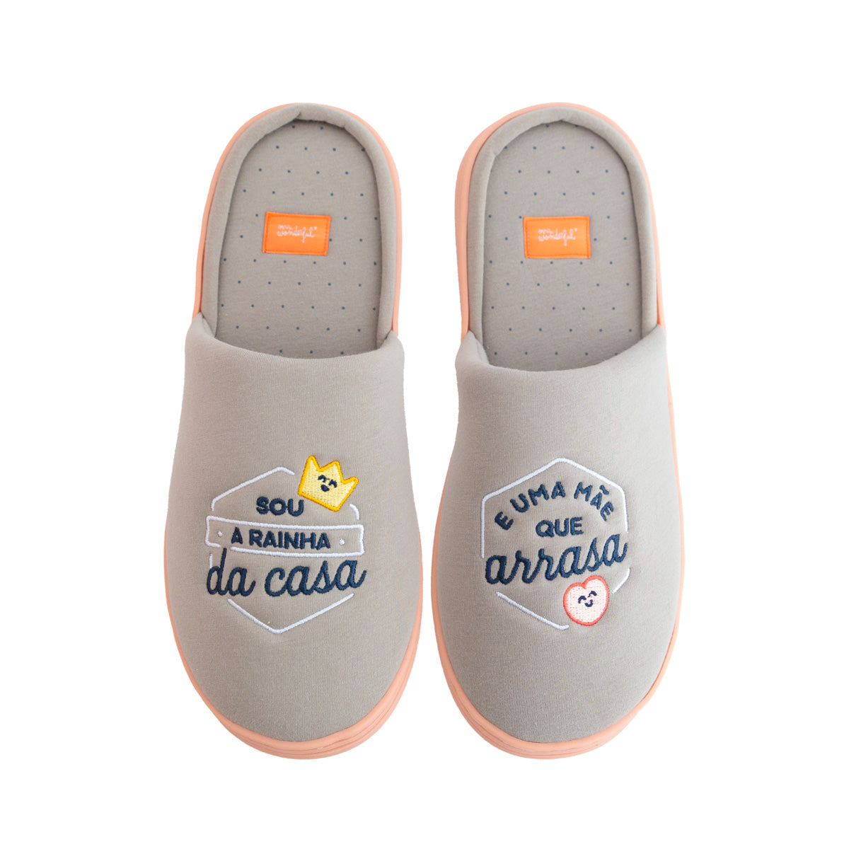 Chaussons taille unique - Sou uma mãe qui emporte