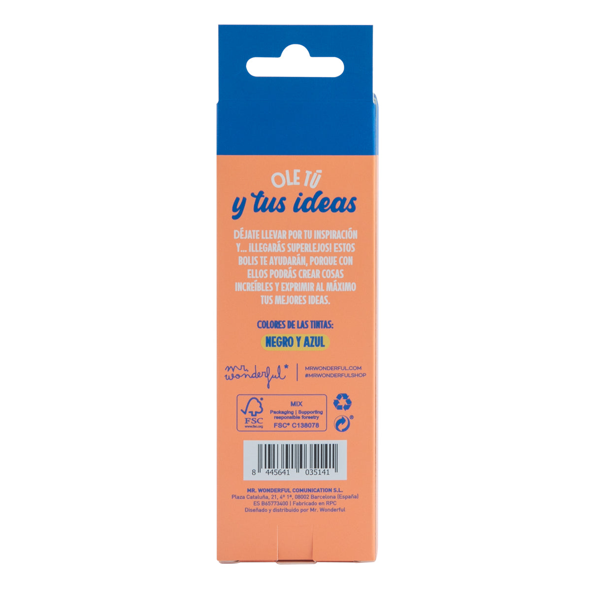 Set de 2 bolis para escribir con buena letra e ir a por tus metas
