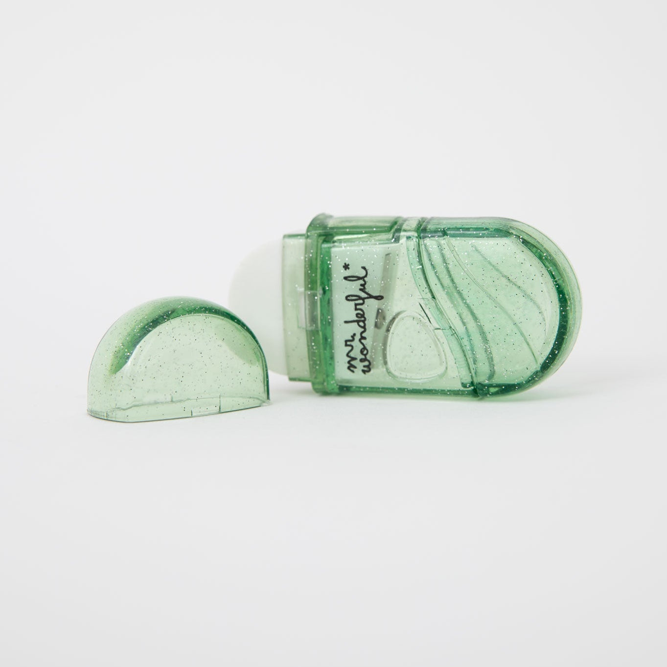 Goma con sacapuntas - Verde