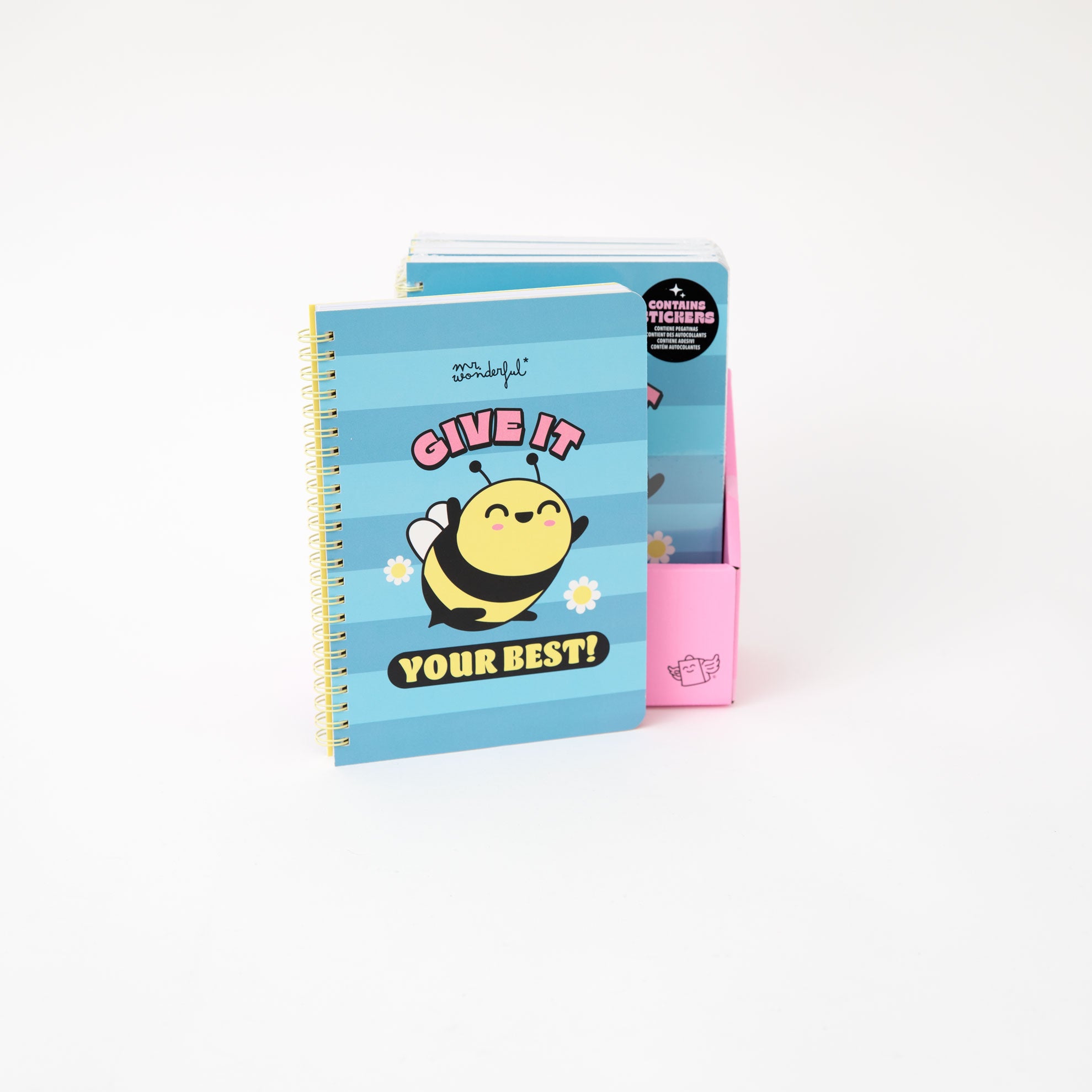 A5 notebook Bee - Give it your best!