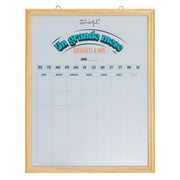 Planner mensile da parete con lavagna bianca - Un grande mese davanti a noi