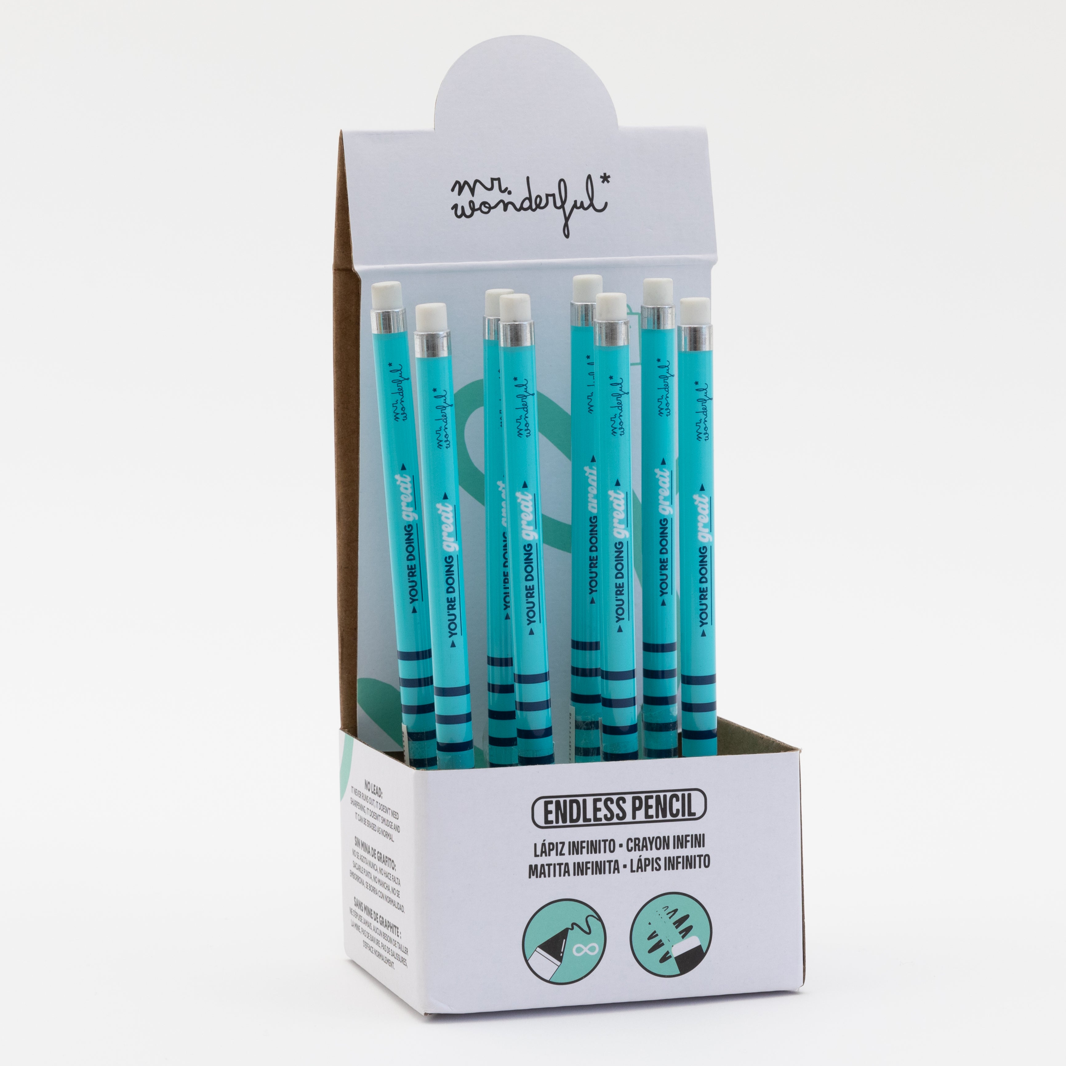 Endless pencil - You're doing great.