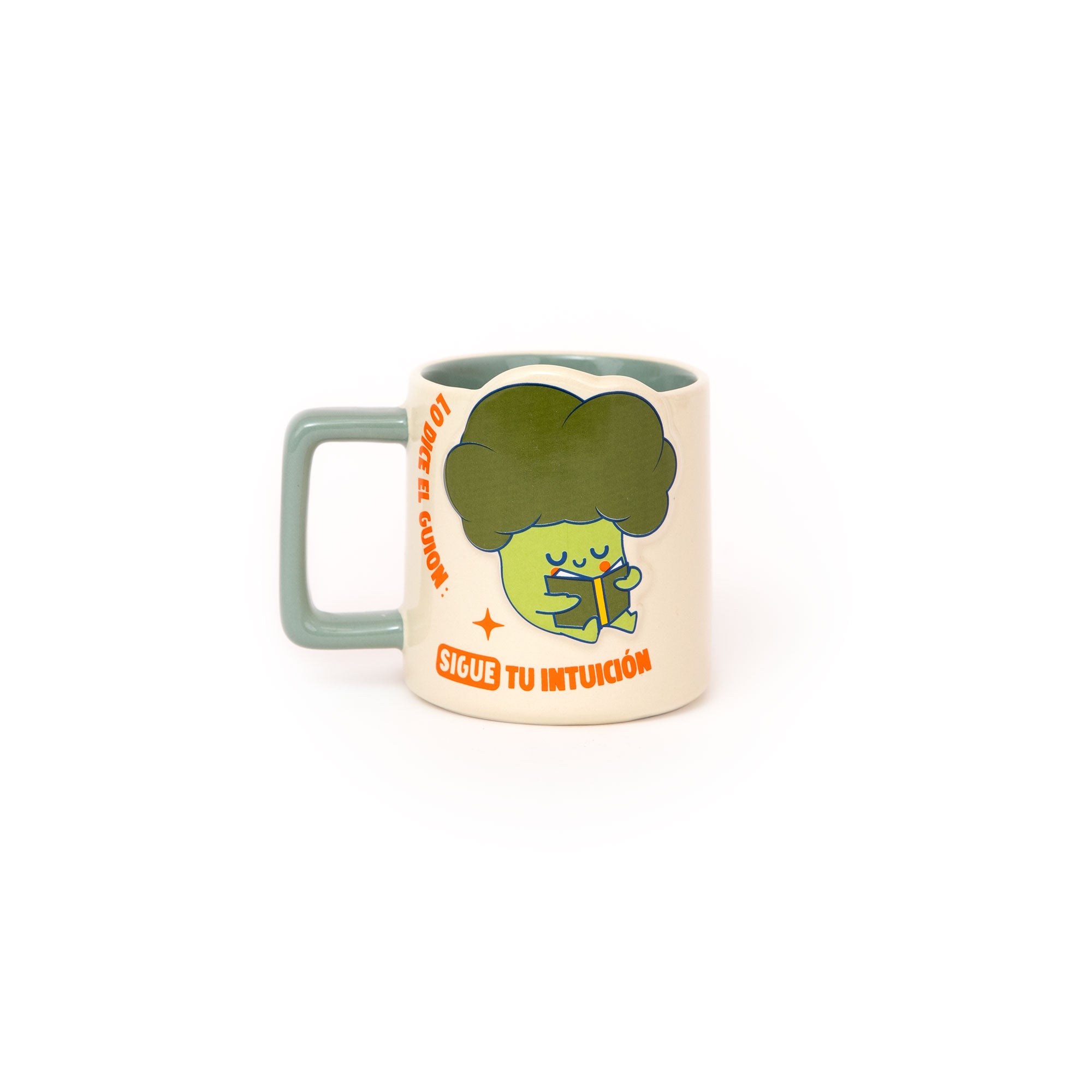 Taza 3D brócoli - Lo dice el guion: ¡sigue tu intuición!