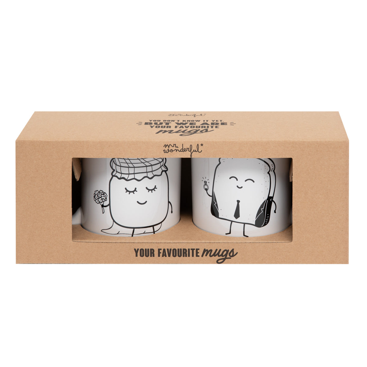 Set de 2 mugs Iconiques - Ensemble, c'est mieux