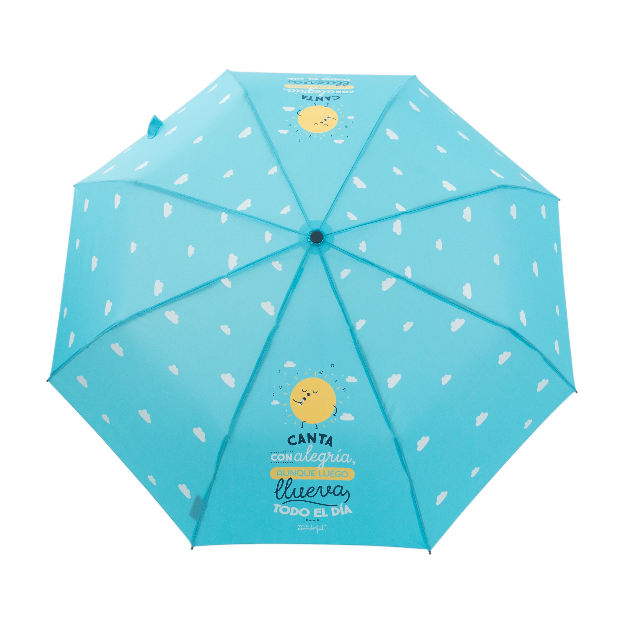 Guarda-chuva Médio - Cante com alegria, mesmo que...