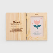 Marco de madera 8x13 - Definición "Mamá"