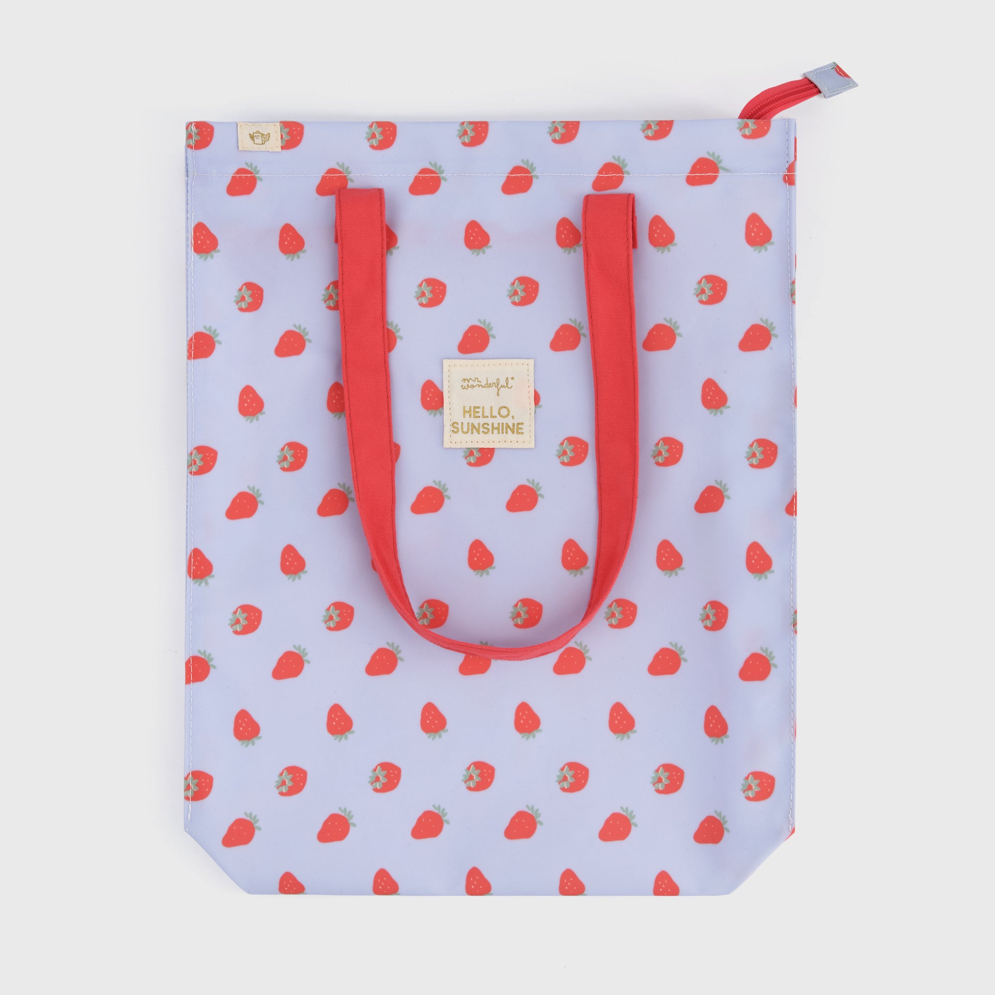 Tote bag strawberries - Hello, sunshine!