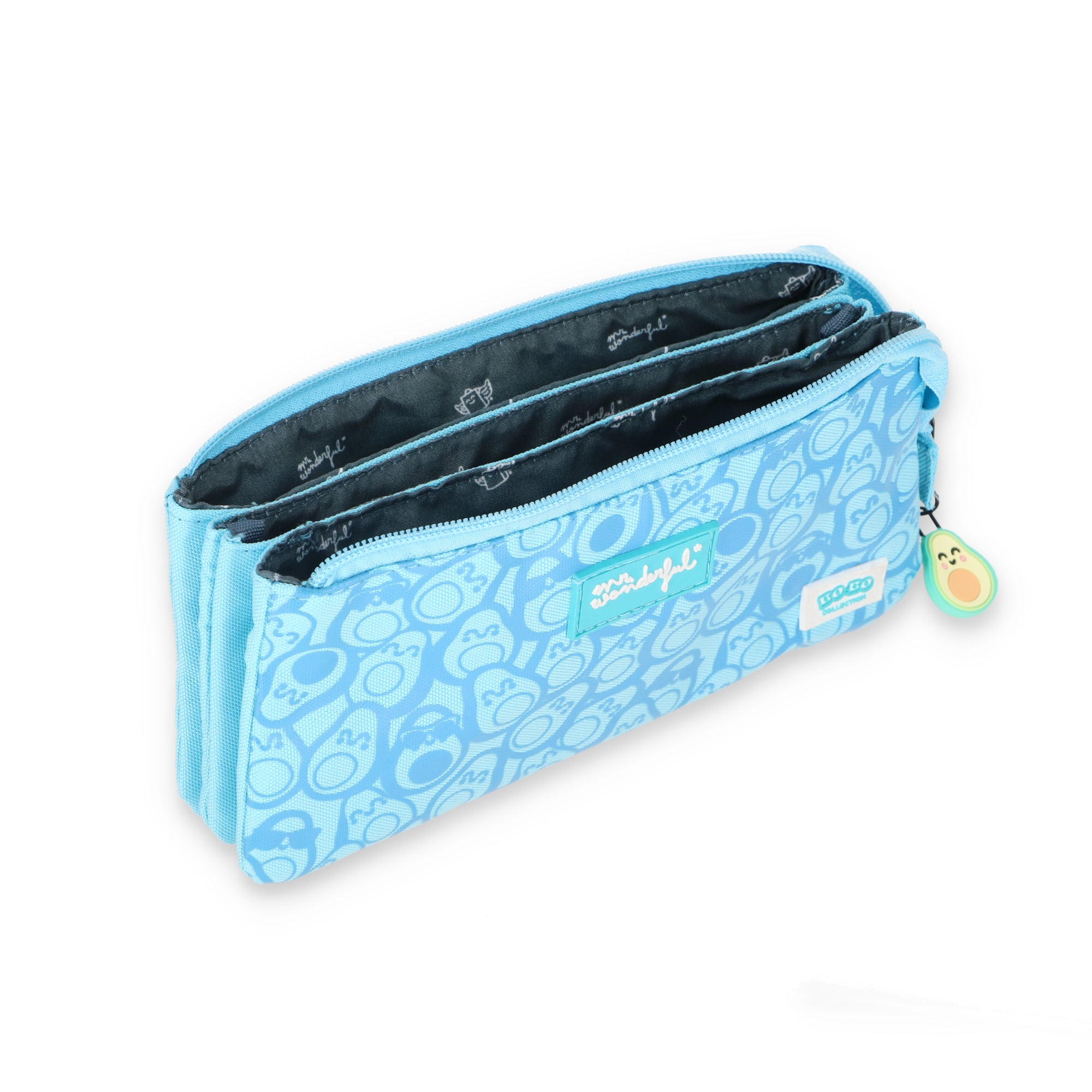 Estuche triple Bo-Bo Aguacate